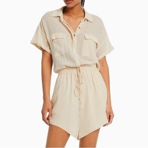 NWT Bershka Rustic Utility Jumpsuit